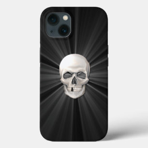 3D-Totenschädel leuchtend Case-Mate iPhone Hülle