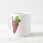 3D-Traube Kaffeetasse (Vorderseite Links)