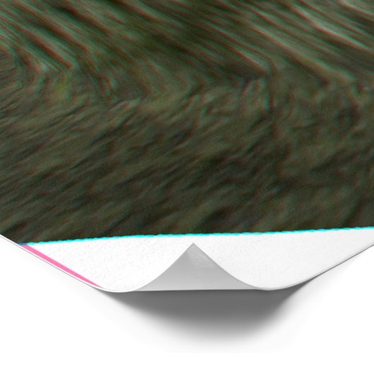 3D-Troll-Ausfahrt und Touch Poster (Ecke)