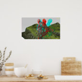 3D-Troll-Ausfahrt und Touch Poster (Küche)