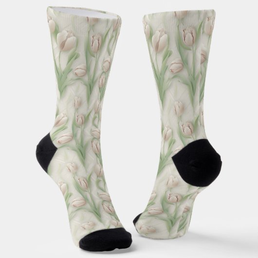 3D-Tulpen Socken (Gewinkelt)