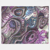 3d Twist 01 Fleecedecke (Vorderseite (Horizontal))