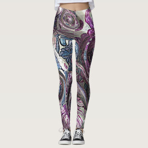 3d Twist 01 Leggings