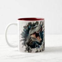 3D Tyrannosaurus Rex Dinosaur Hot Cocoa