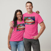 3D Ufo T-Shirt (Unisex)