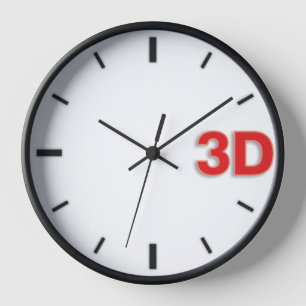 3D-Uhr 2. Rd. Uhr