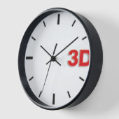 3D-Uhr 2. Rd. Uhr (Winkel)
