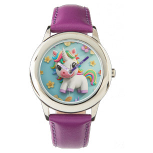 3D Unicorn Kinderuhr Armbanduhr