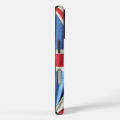 3D-Union-Flagge/Jack-Design Case-Mate iPhone Hülle (Rückseite / Rechts)