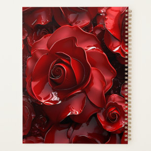 3D Valentine-Rote Rosen Planer