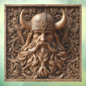 3D-Viking-Fensterklammer Fensteraufkleber (Blatt 3)
