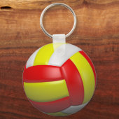 3D-Volleyball Schlüsselanhänger (Vorderseite)
