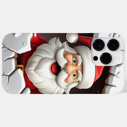 3D Weihnachten Case-Mate iPhone Hülle (Rückseite (Horizontal))