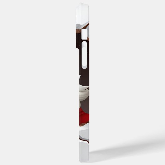 3D Weihnachten Case-Mate iPhone Hülle (Rückseite / Links)