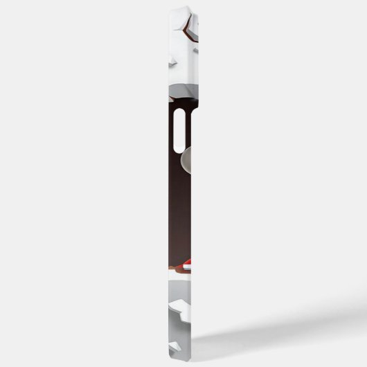 3D Weihnachten Case-Mate iPhone Hülle (Rückseite / Rechts)