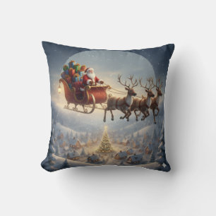 3D Weihnachten, Kinderurlaub, Farbige Geschenke Kissen