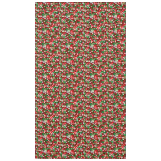 3D Weihnachtsbäder Tischdecke (Vorderseite)