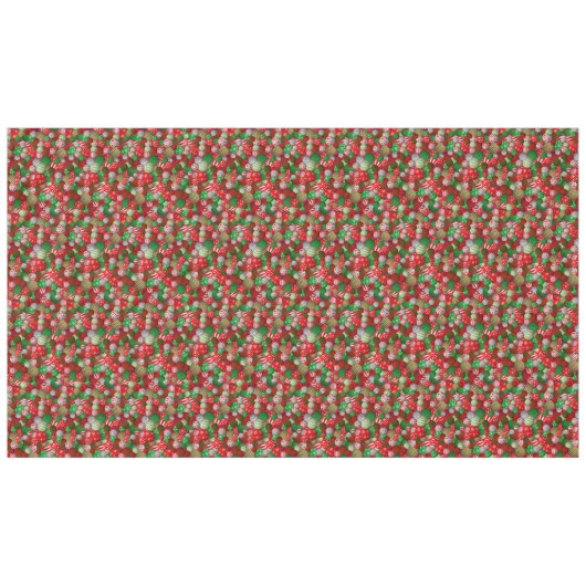3D Weihnachtsbäder Tischdecke (Vorderseite (Horizontal))