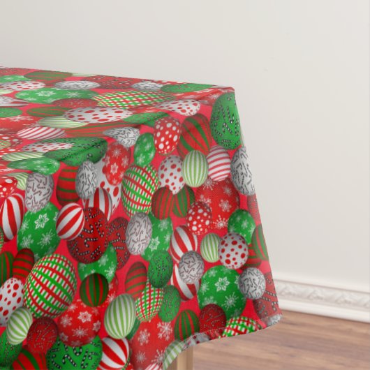 3D Weihnachtsbäder Tischdecke (Beispiel)