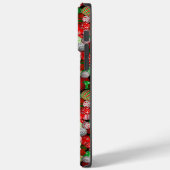 3D Weihnachtsbälle Case-Mate iPhone Hülle (Rückseite / Links)