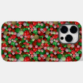 3D Weihnachtsbälle Case-Mate iPhone Hülle (Rückseite (Horizontal))