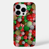 3D Weihnachtsbälle Case-Mate iPhone Hülle (Rückseite)