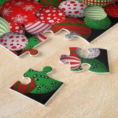 3D Weihnachtsbälle Puzzle (Seite)