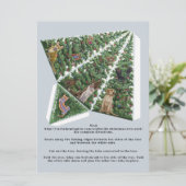 3D Weihnachtsbaumkarte mit Pop für Katzen und Hund (Stehend Vorderseite)