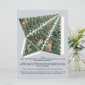 3D Weihnachtsbaumkarte mit Pop für Katzen und Hund (Stehend Vorderseite)