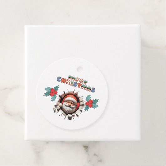 3D Weihnachtsfeiertag Geschenkanhänger (Beispiel)