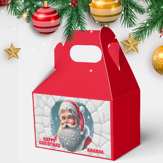 3D Weihnachtsfeiertag Geschenkschachtel