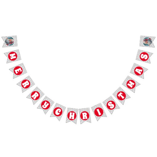 3D Weihnachtsfeiertag Wimpelkette (Alle)