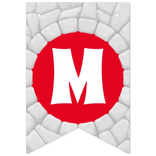 3D Weihnachtsfeiertag Wimpelkette (Zweite Fahne)