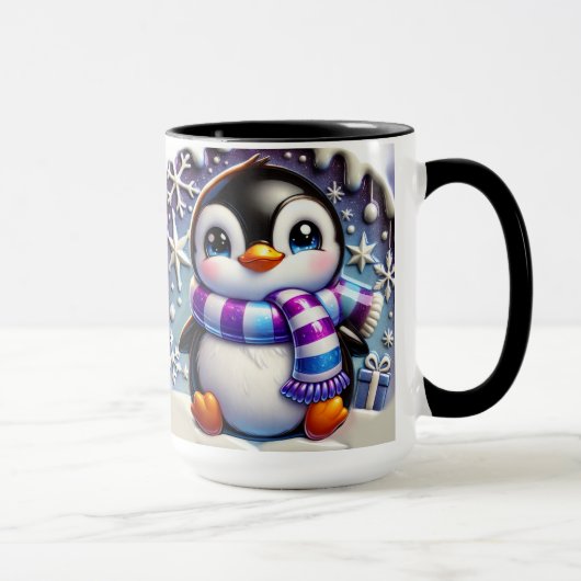 3D Weihnachtskaffee Tasse Wrap (Rechts)