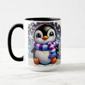 3D Weihnachtskaffee Tasse Wrap (Links)