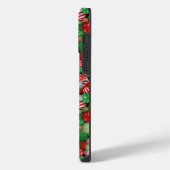 3D-Weihnachtskugeln iPhone Hülle (Linke Seite)