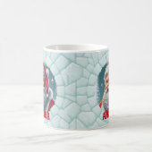 3D Weihnachtsmann Custom Kinder Heiße Schokolade Kaffeetasse (Mittel)