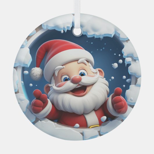 3D Weihnachtsschmuck (Vorderseite)