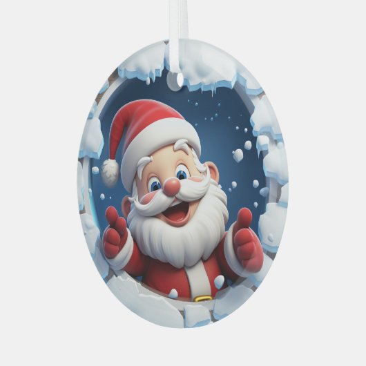 3D Weihnachtsschmuck (Vorderseite links)