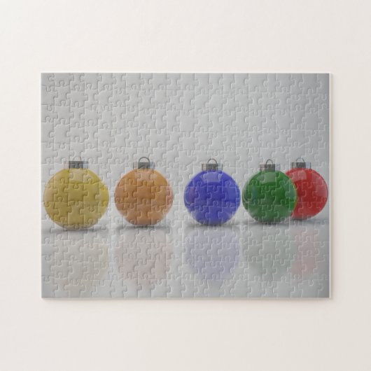 3D Weihnachtsschmuck Puzzle (Horizontal)