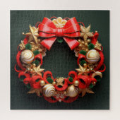 3D-Weihnachtswahnräunchen Puzzle (Vertikal)