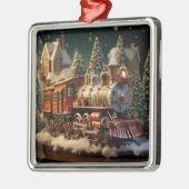 3D Weihnachtszug Ornament (Links)