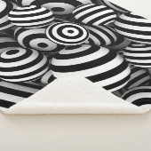 3D White Balls Black Lines Sherpadecke (3/4)