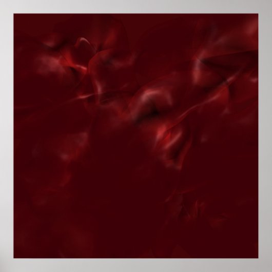 3D-Wiedergabe - Wolken Poster (Vorne)