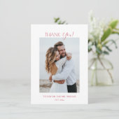 3D Wildflowers Roses Dankeskarte (Stehend Vorderseite)