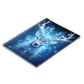 3D Winterhirsche Notizblock (Linke Seite)