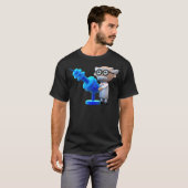 3D-Wissenschaftler T-Shirt (Vorne ganz)