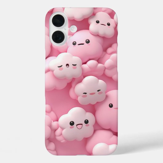 3D Wolken Case-Mate iPhone Hülle (Rückseite)