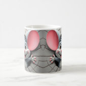 3D-Wrapper für niedliche Maus-Tasse, Wrapper-Desig Kaffeetasse (Mittel)