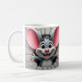 3D-Wrapper für niedliche Maus-Tasse, Wrapper-Desig Kaffeetasse (Links)